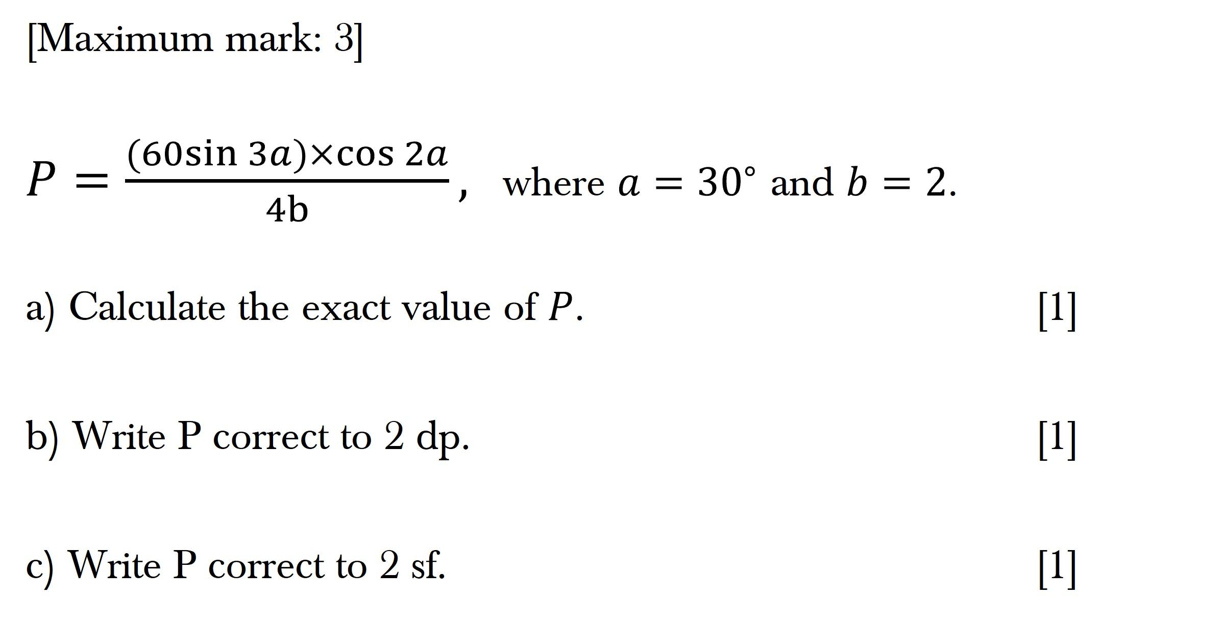 Question 2