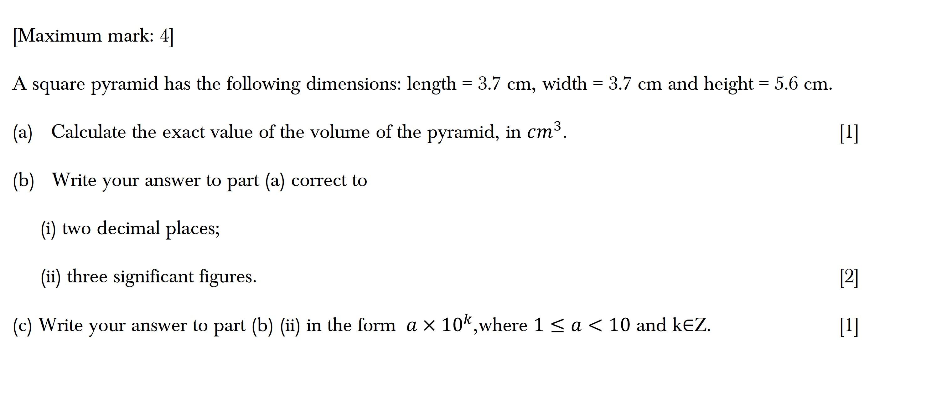 Question 6
