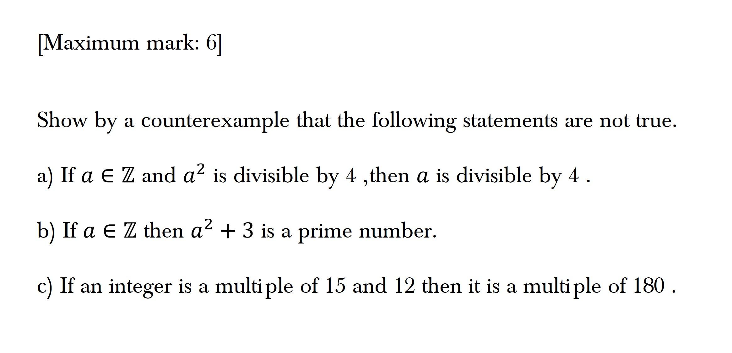 Question 6