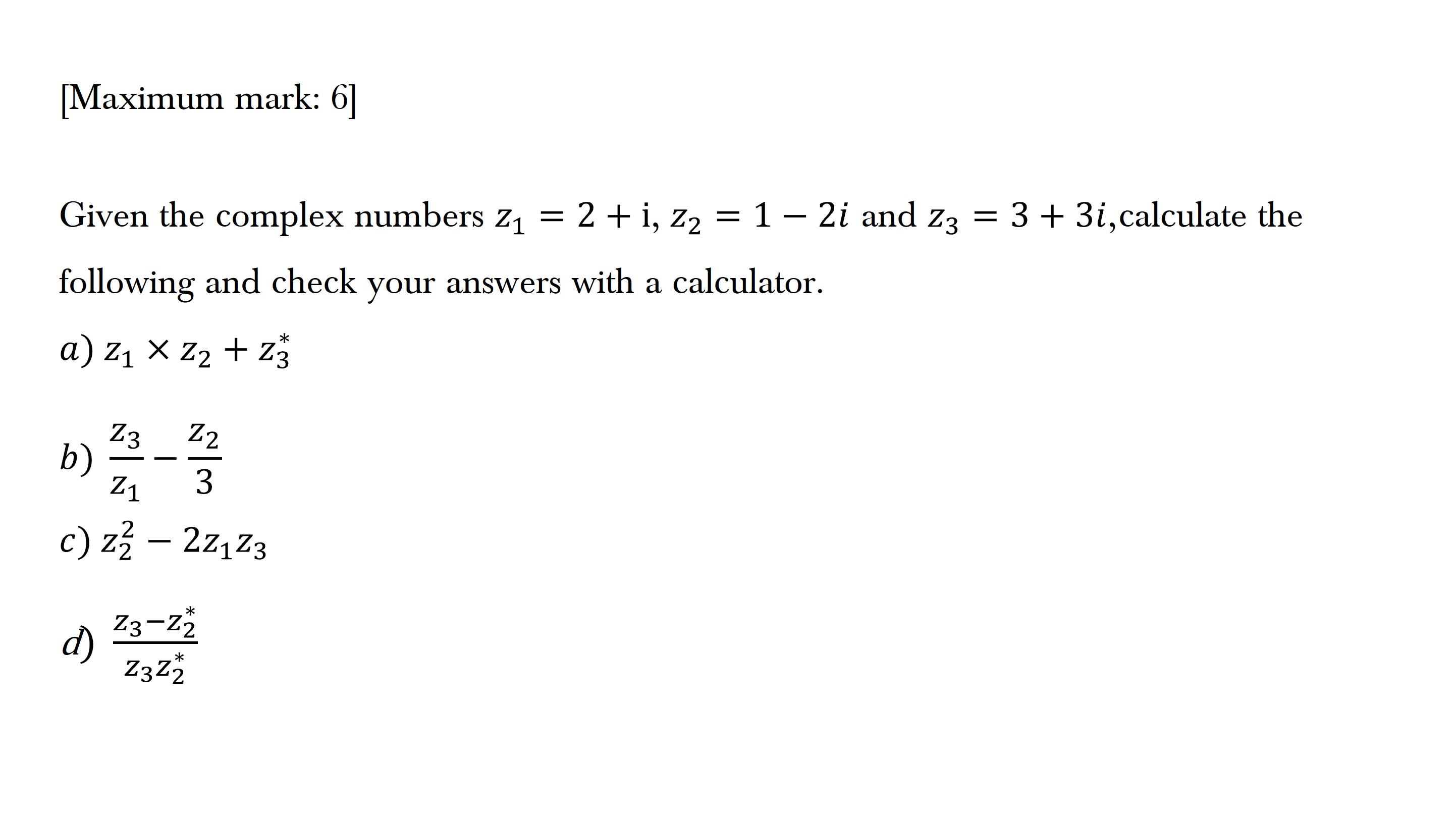 Question 6