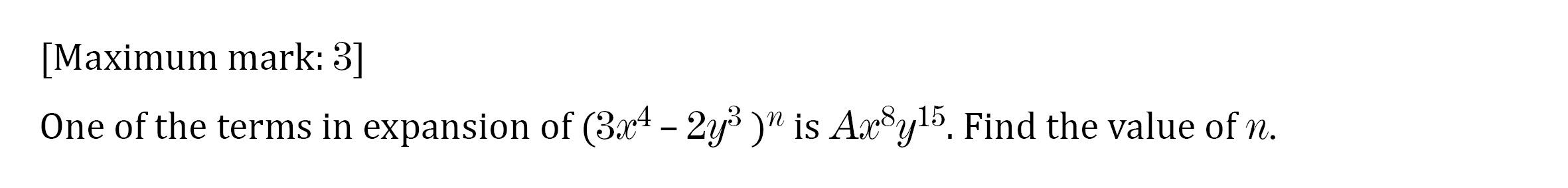 Question 3