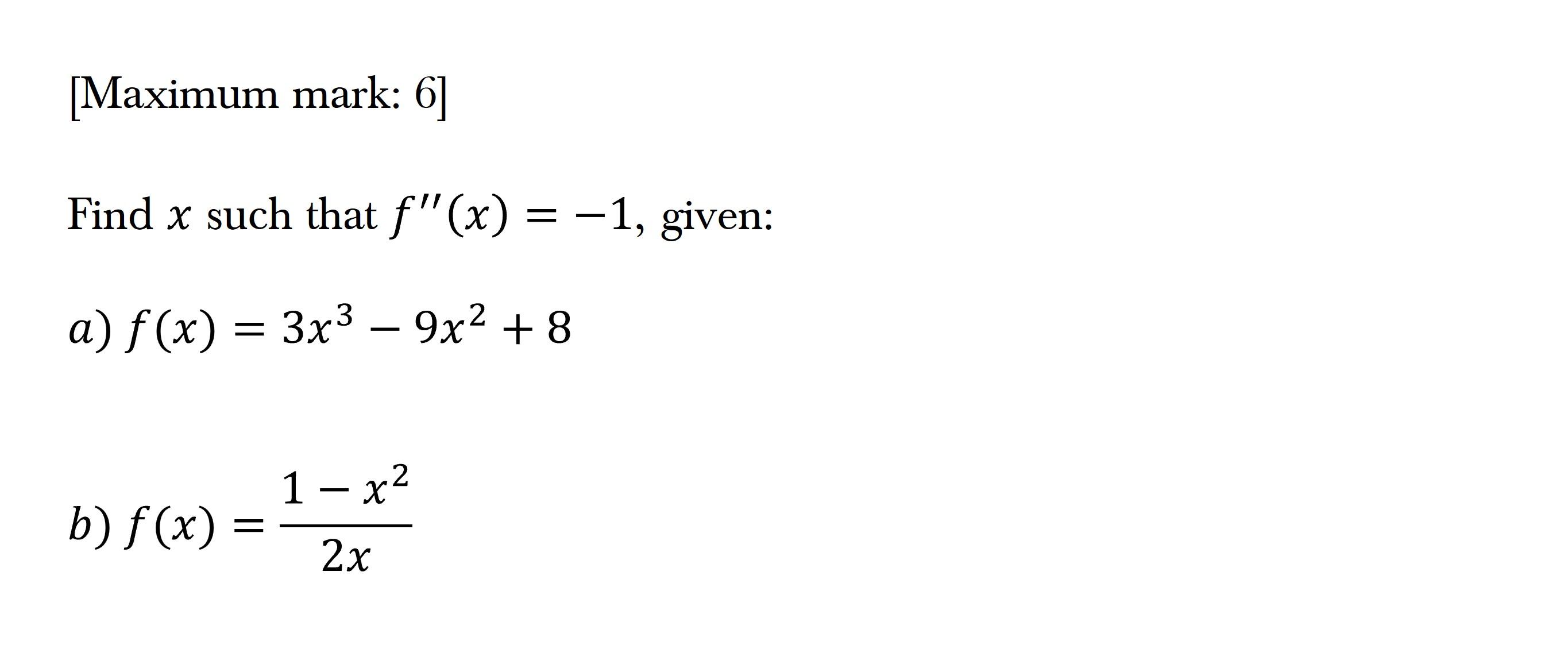 Question 2