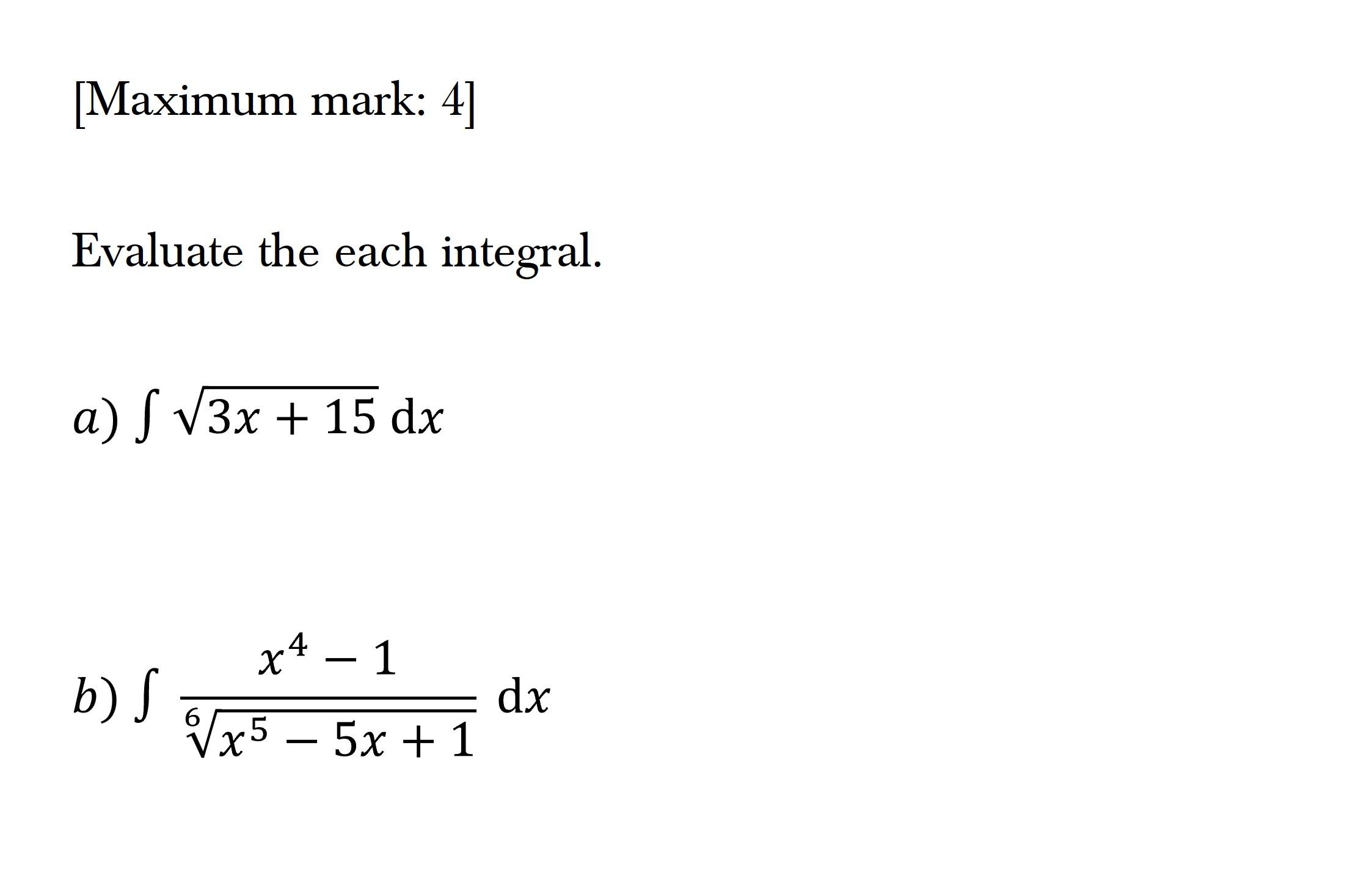 Question 2