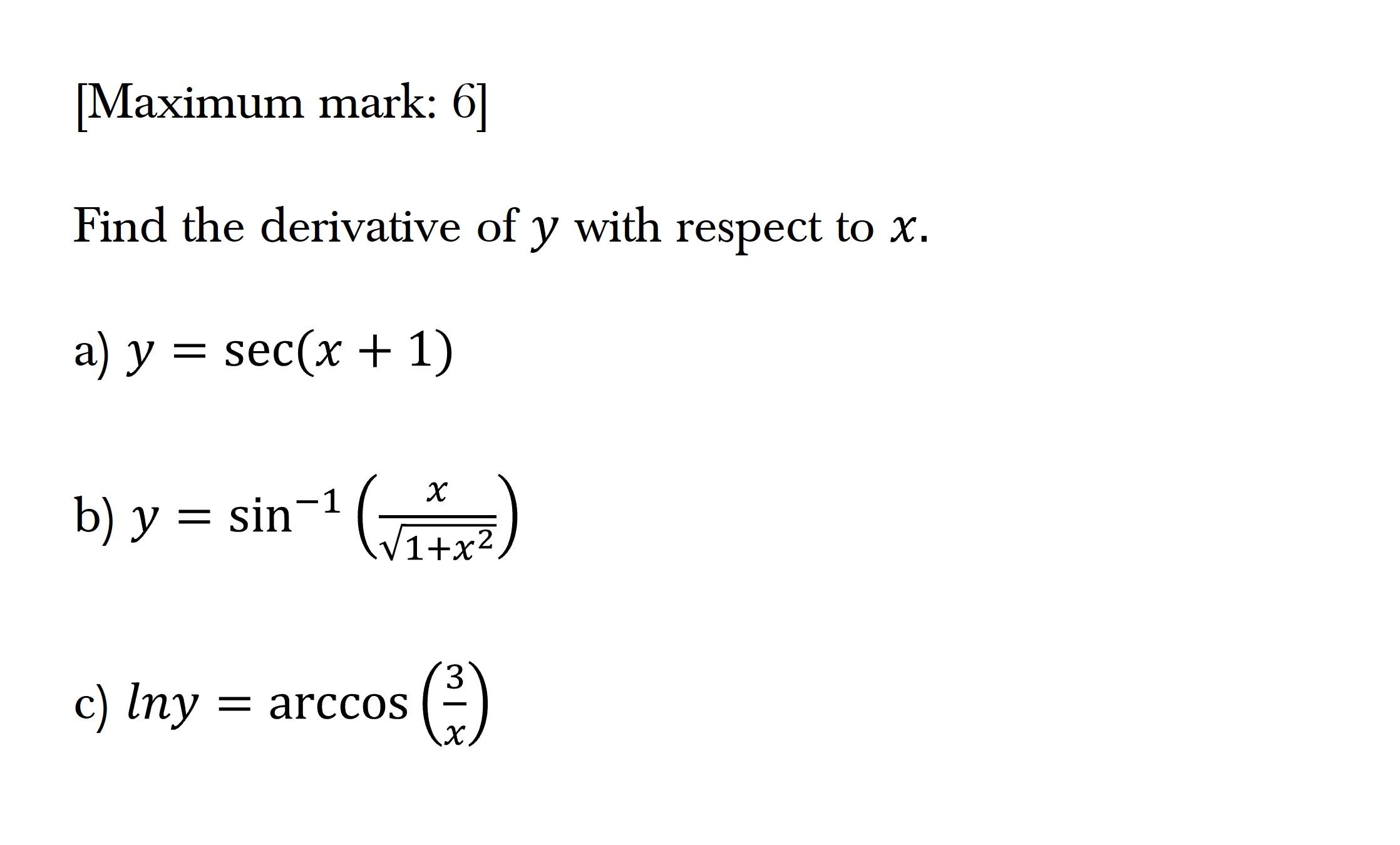 Question 2