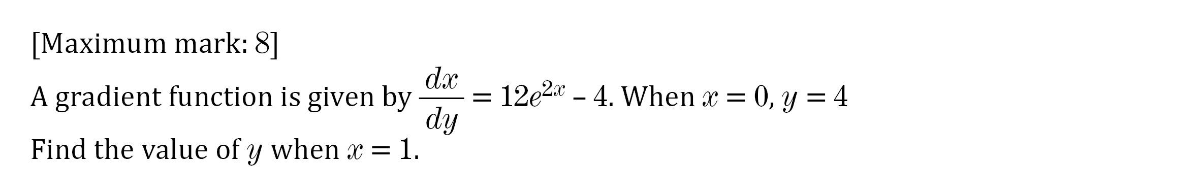 Question 1