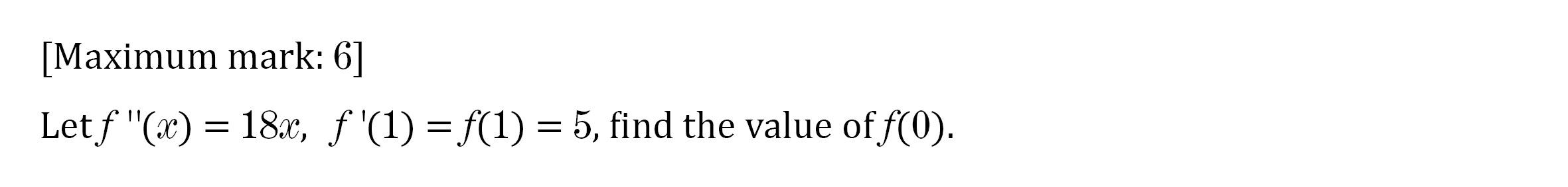 Question 6