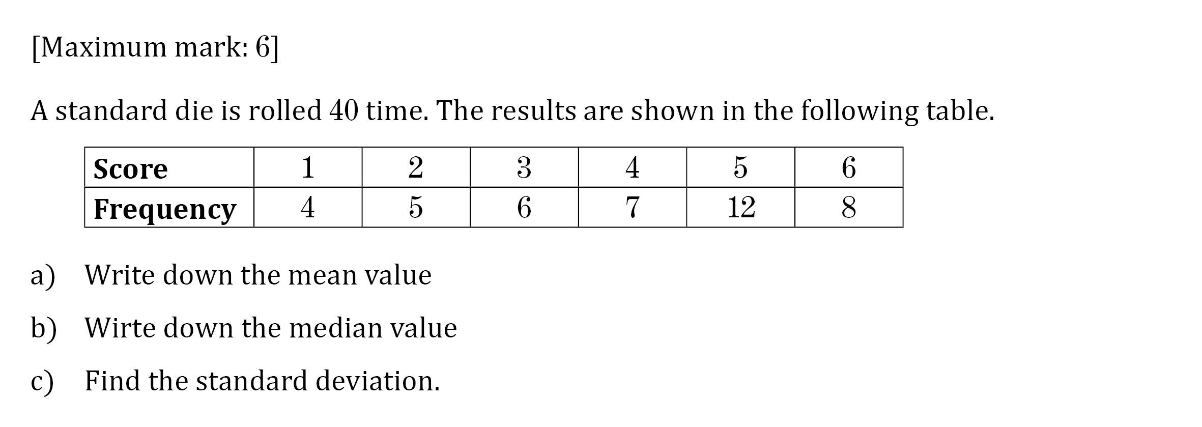 Question 6